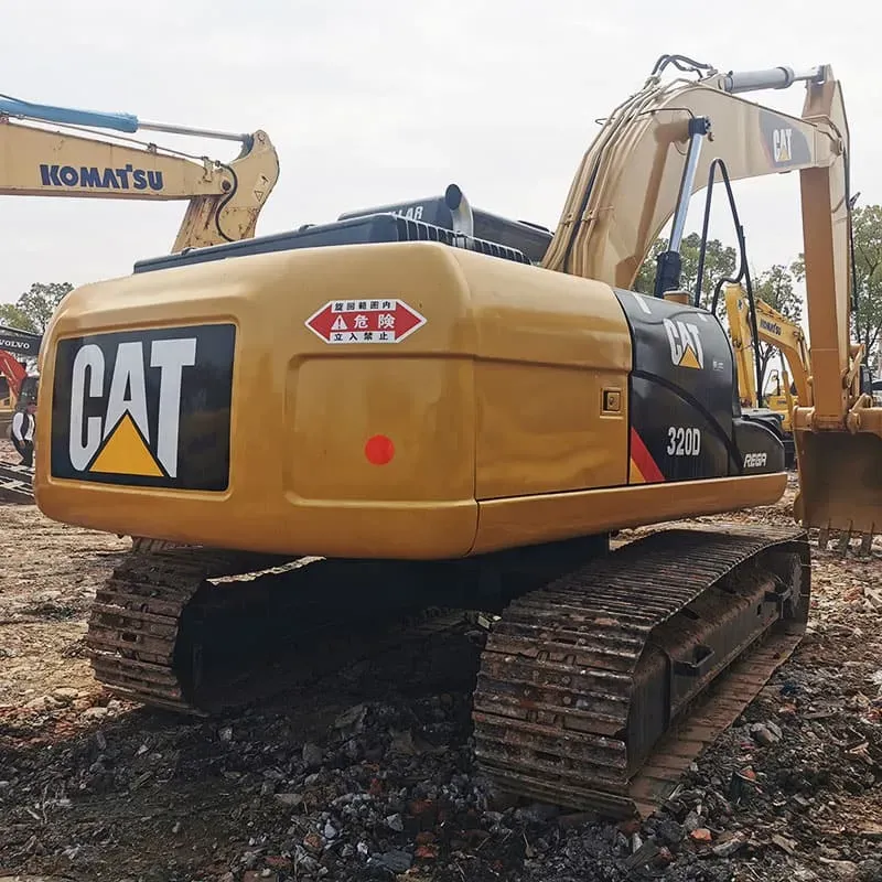 Used Caterpillar 320D excavator