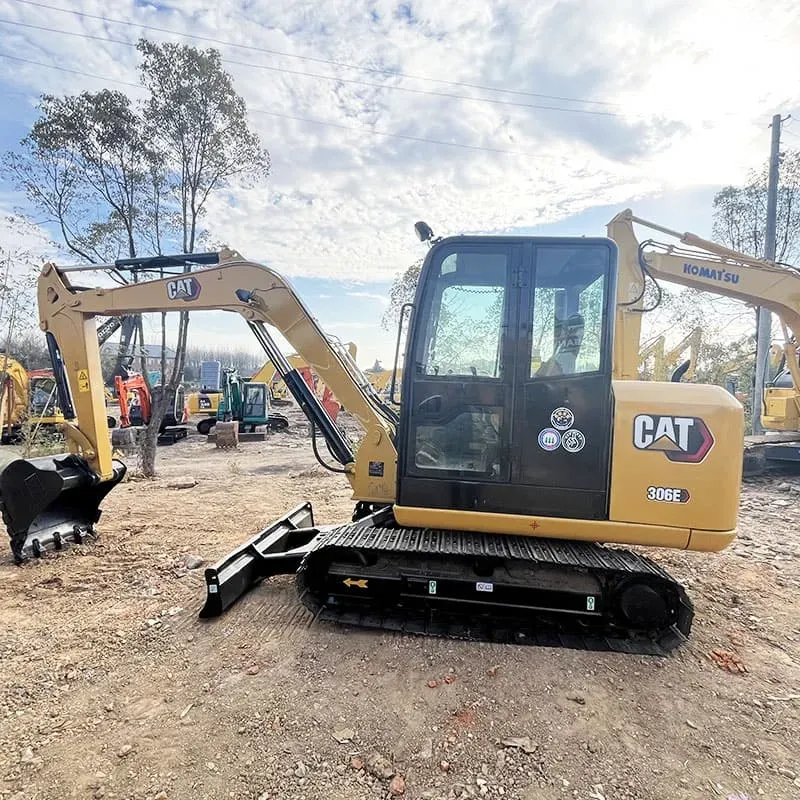 Used Caterpillar 306E excavator
