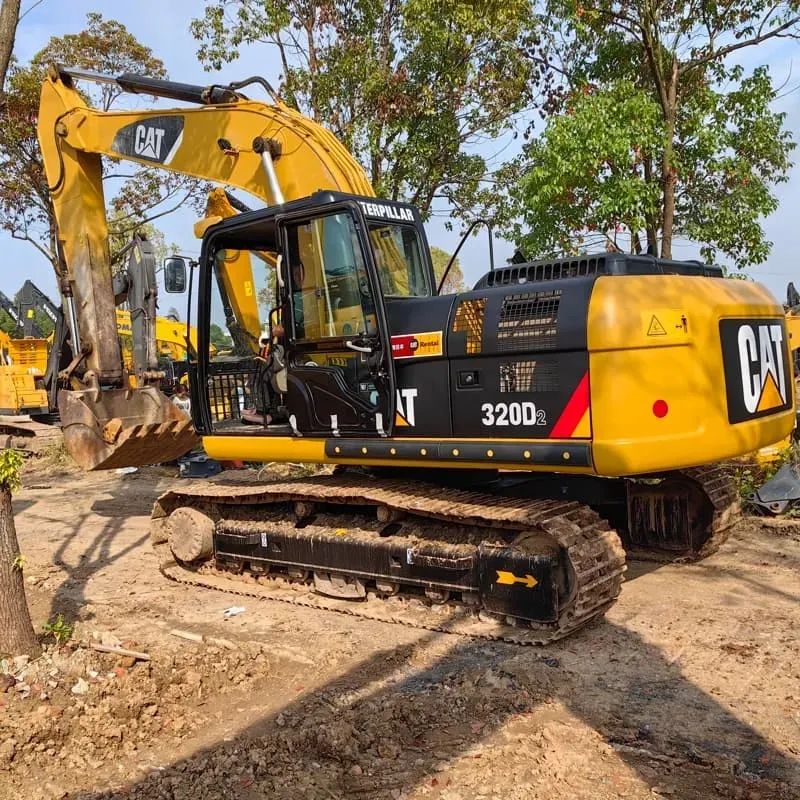 Used Caterpillar 320D2 excavator