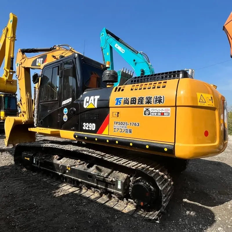 Used Caterpillar 329D2 excavator