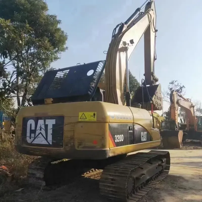 Used Caterpillar 320D excavator