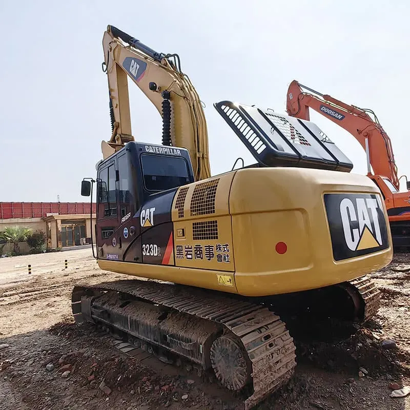 Used Caterpillar 323D2 excavator