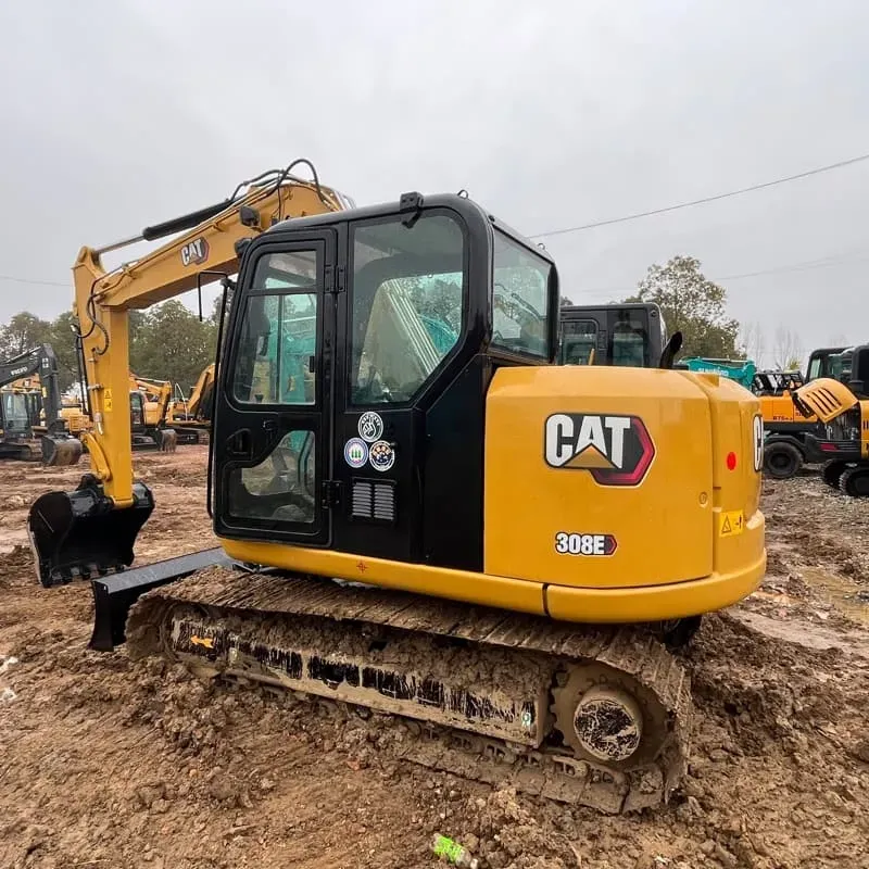 Used Caterpillar 308E excavator