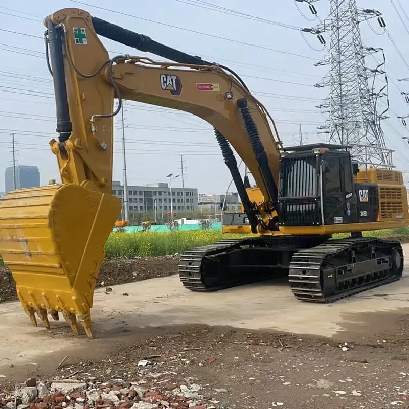 Used Caterpillar 349D2L excavator