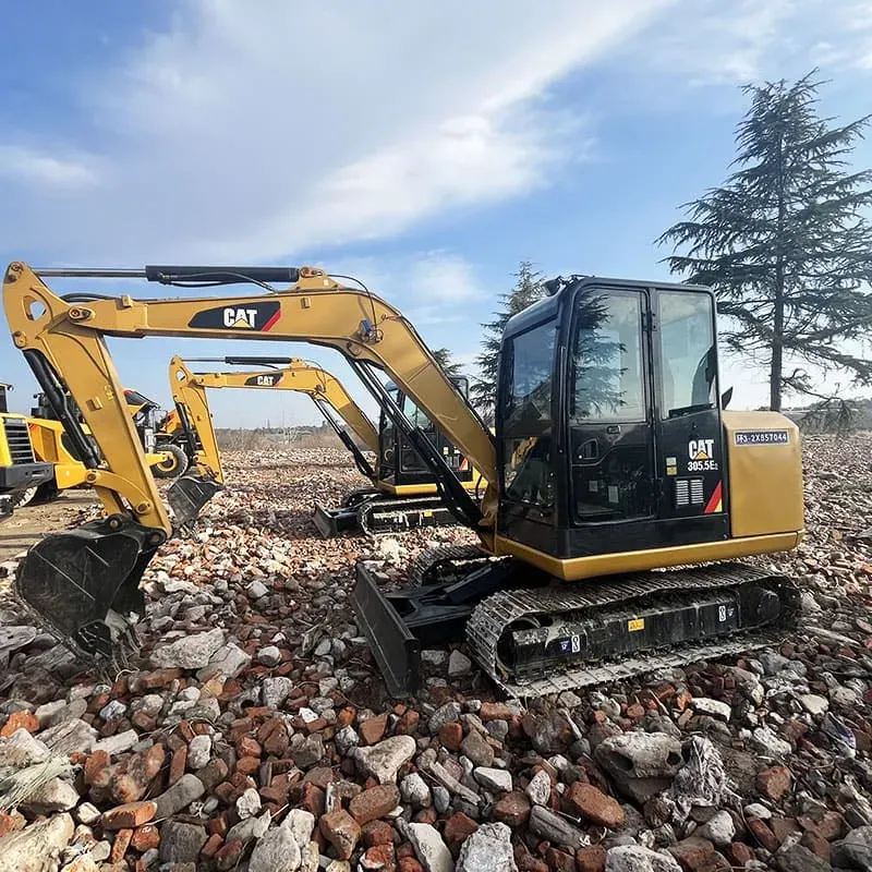 Used Caterpillar 305.5E2 excavator