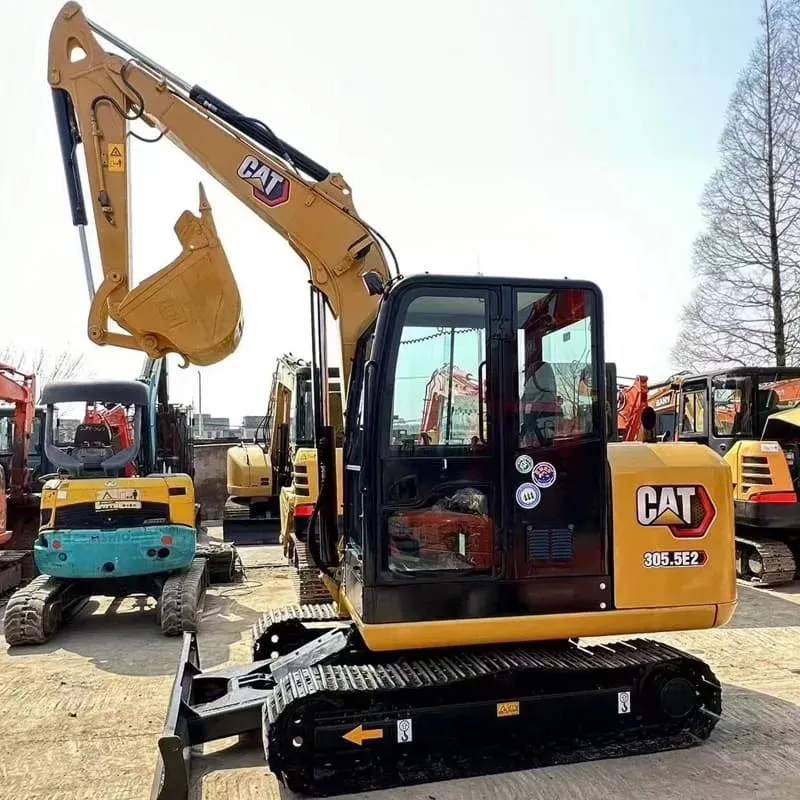 Used Caterpillar 305.5E2 excavator