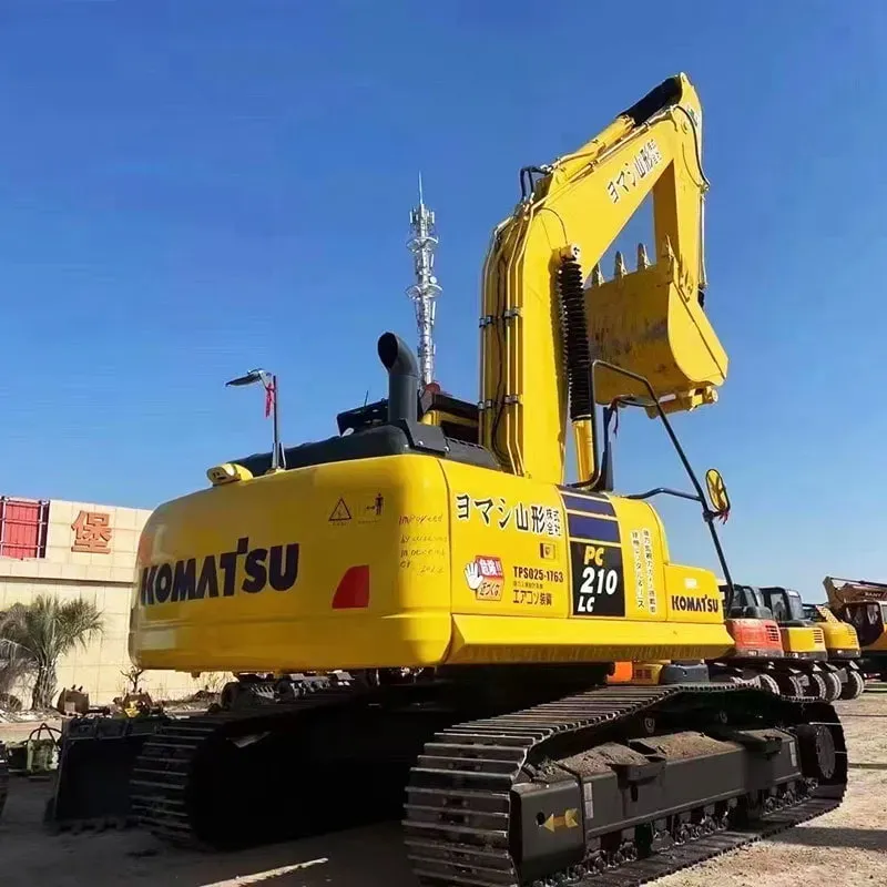 Used Komatsu 210-8 excavator