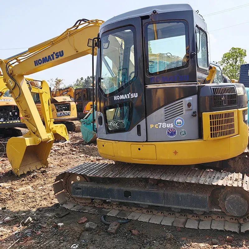 Used Komatsu 78 excavator