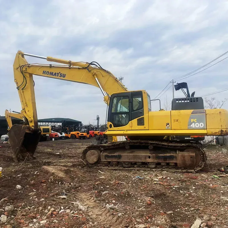 Used Komatsu 400-8R excavator