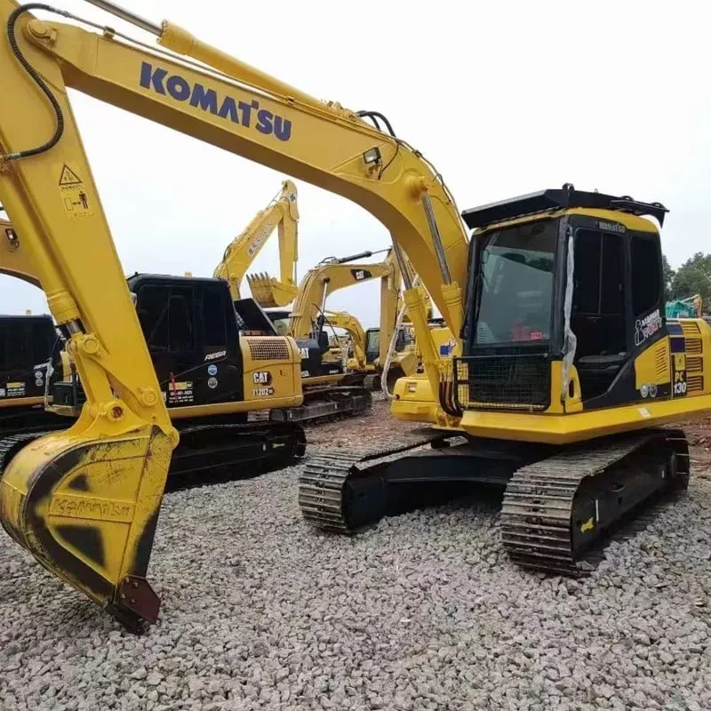 Used Komatsu 130-7 excavator