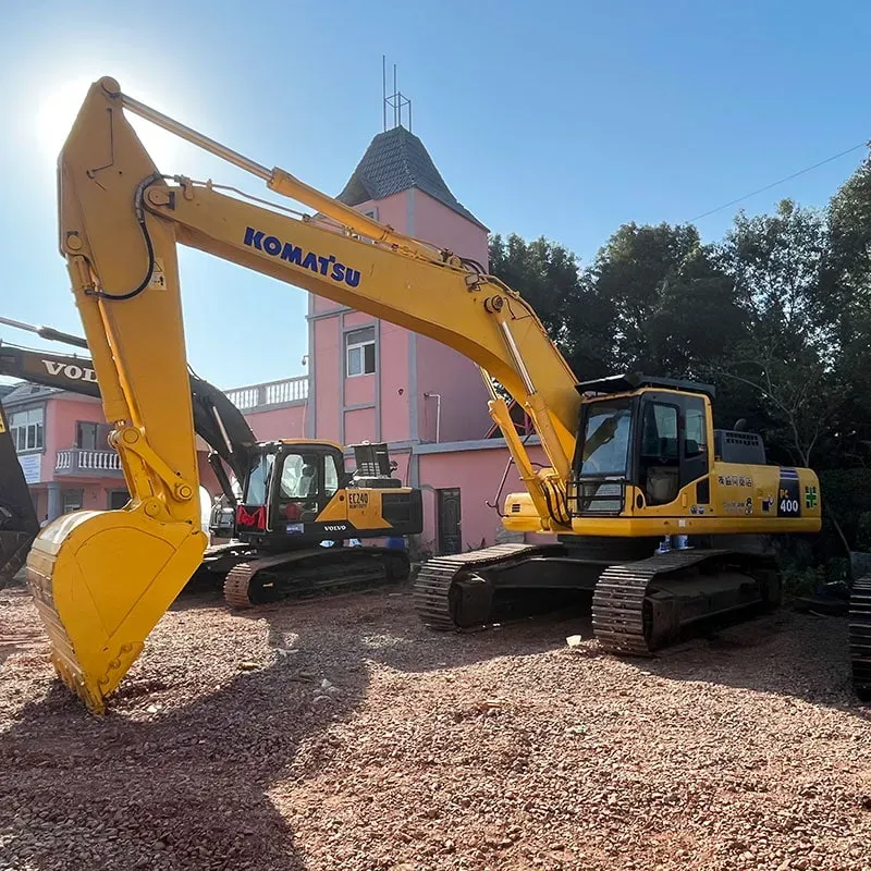 Used Komatsu 400-8 excavator