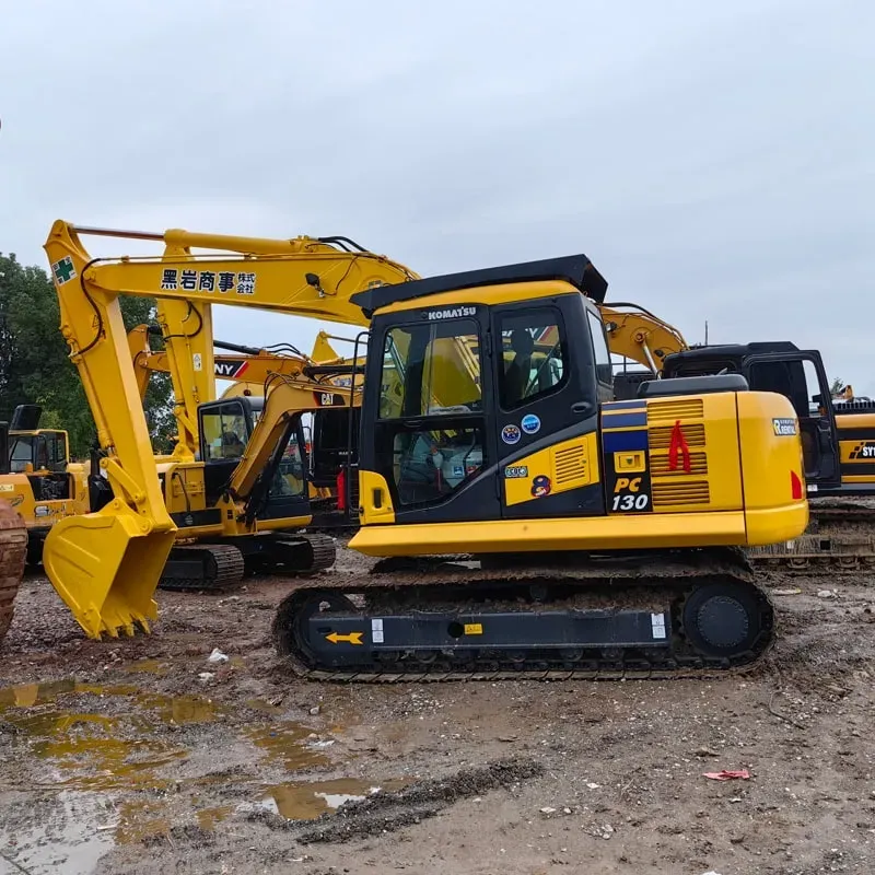 Used Komatsu 130-7 excavator
