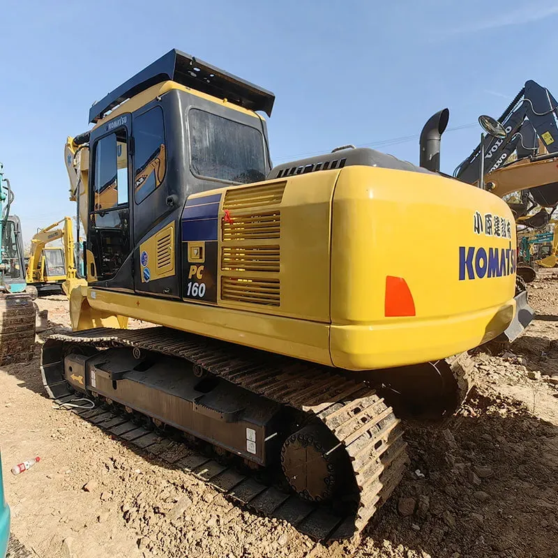 Used Komatsu 160-7 excavator