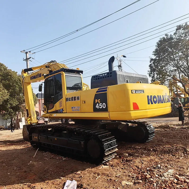 Used Komatsu 450-8 excavator