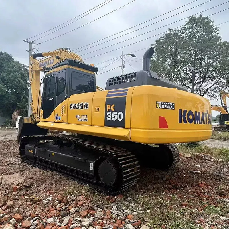 Used Komatsu 350-7 excavator