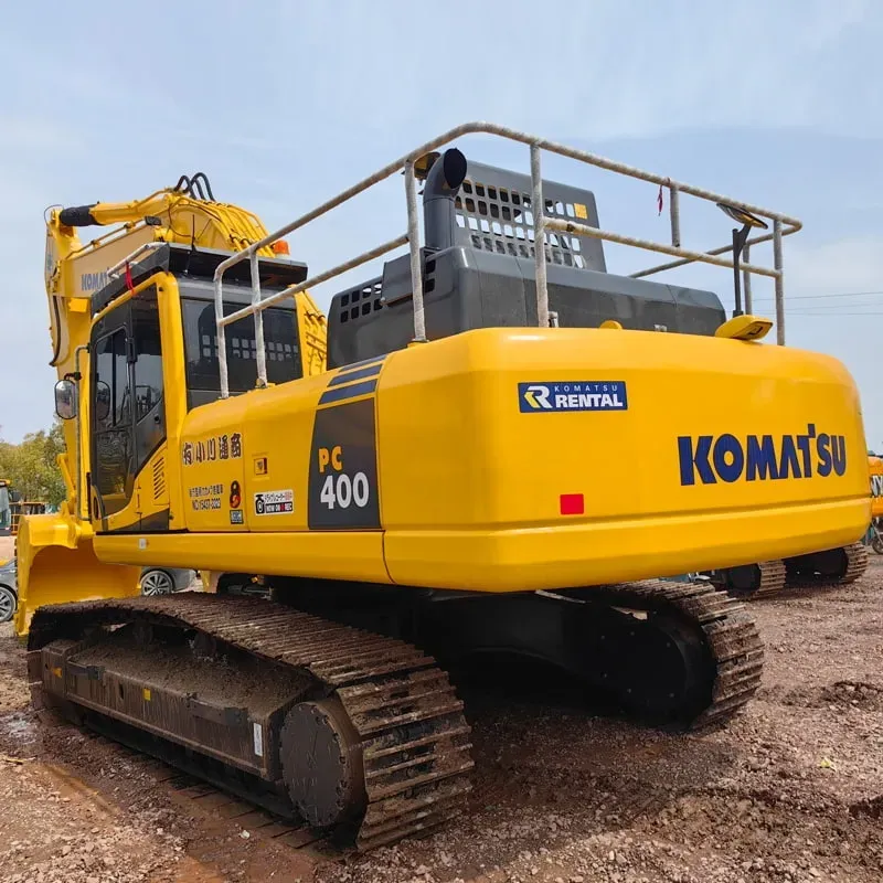 Used Komatsu 400-8 excavator