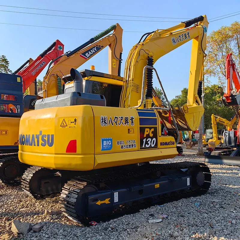 Used Komatsu 130-7 excavator