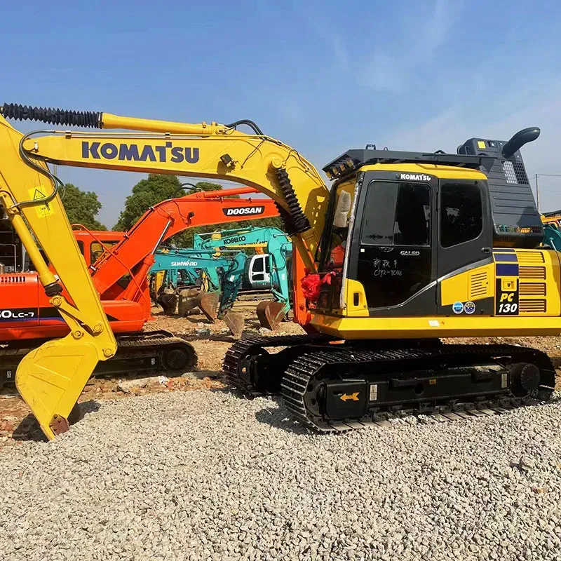Used Komatsu 130-7 excavator