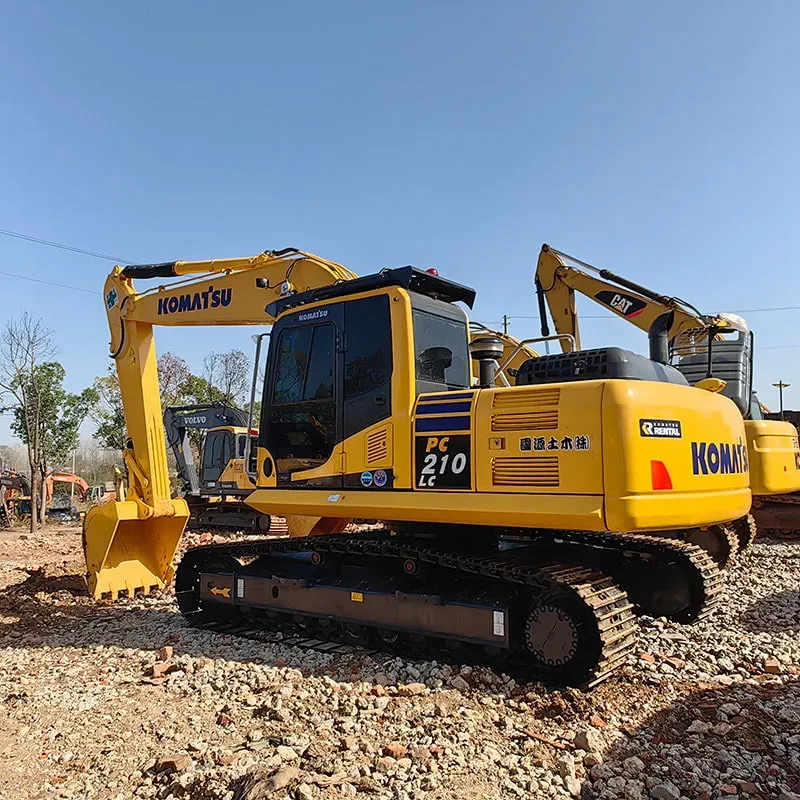 Used Komatsu 210-8N1 excavator