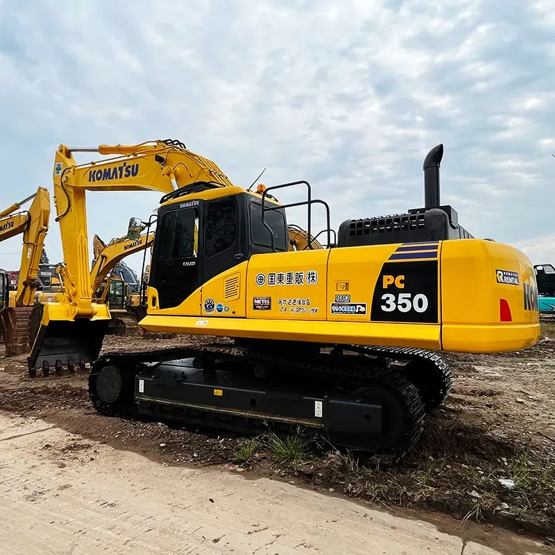 Used Komatsu 350-7 excavator