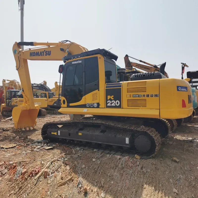 Used Komatsu 220-8 excavator
