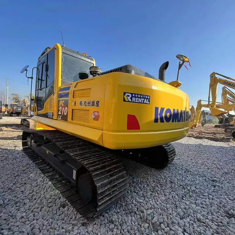 Used Komatsu 210-8 excavator