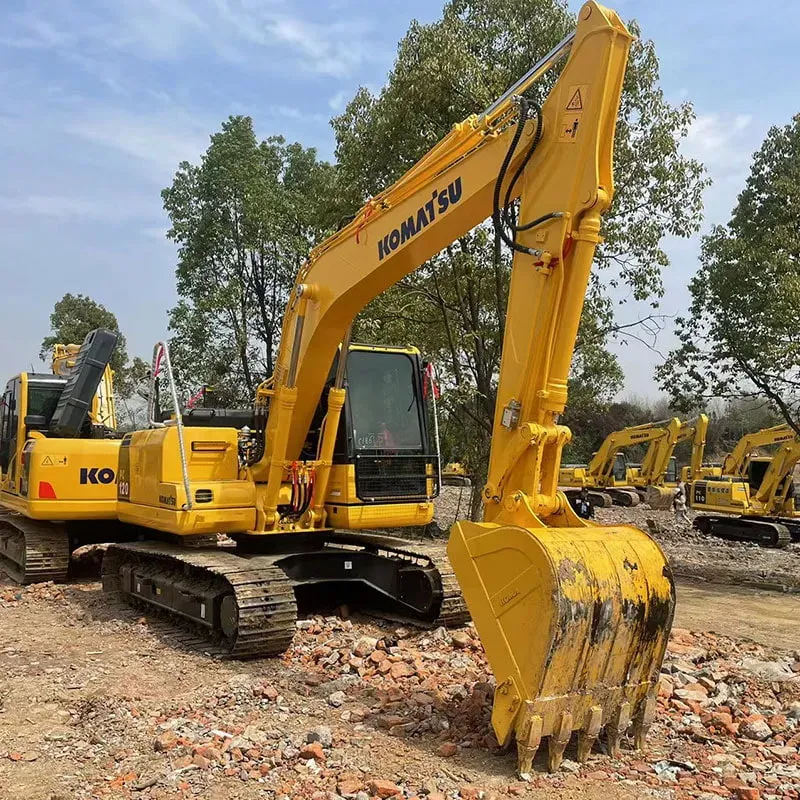 Used Komatsu 120-8 excavator