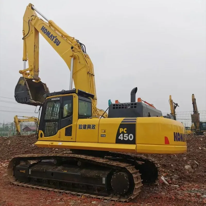 Used Komatsu 400-8 excavator