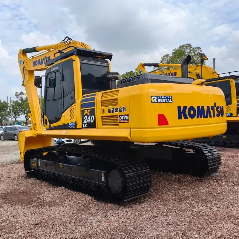 Used Komatsu 240-8 excavator