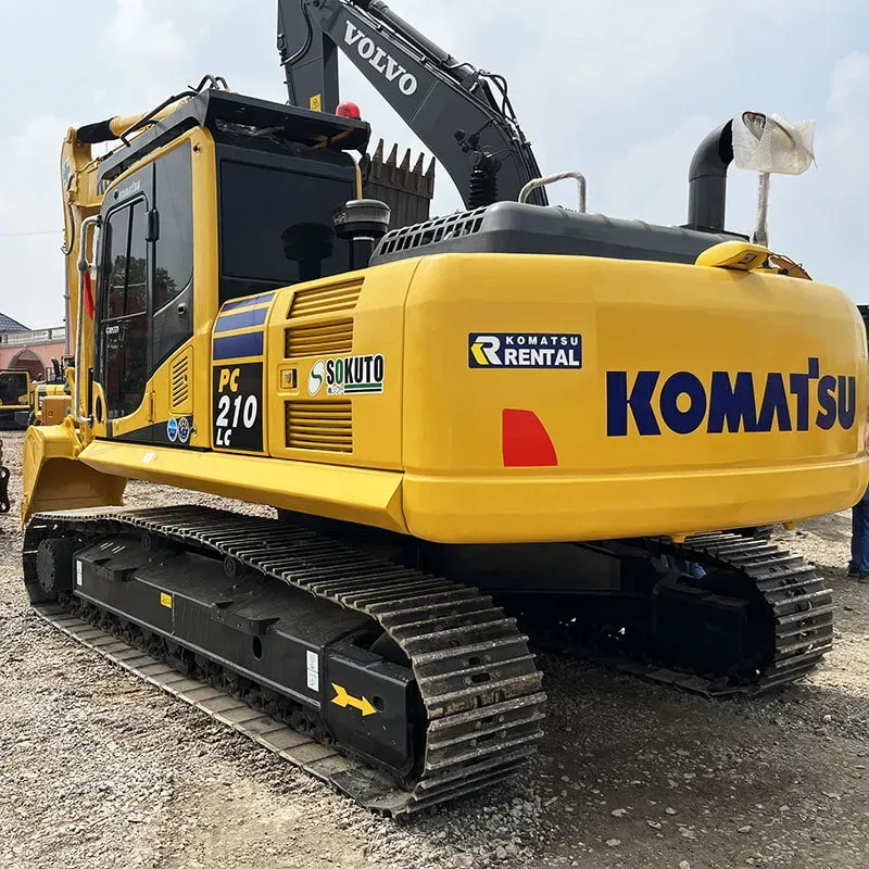 Used Komatsu 210-8 excavator