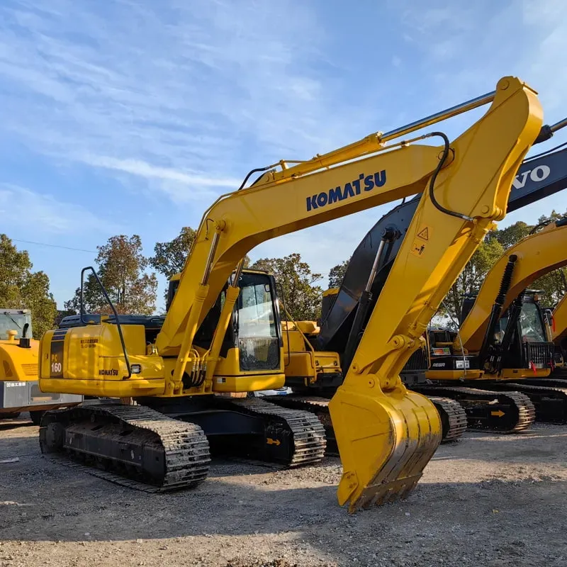 Used Komatsu 160-7 excavator
