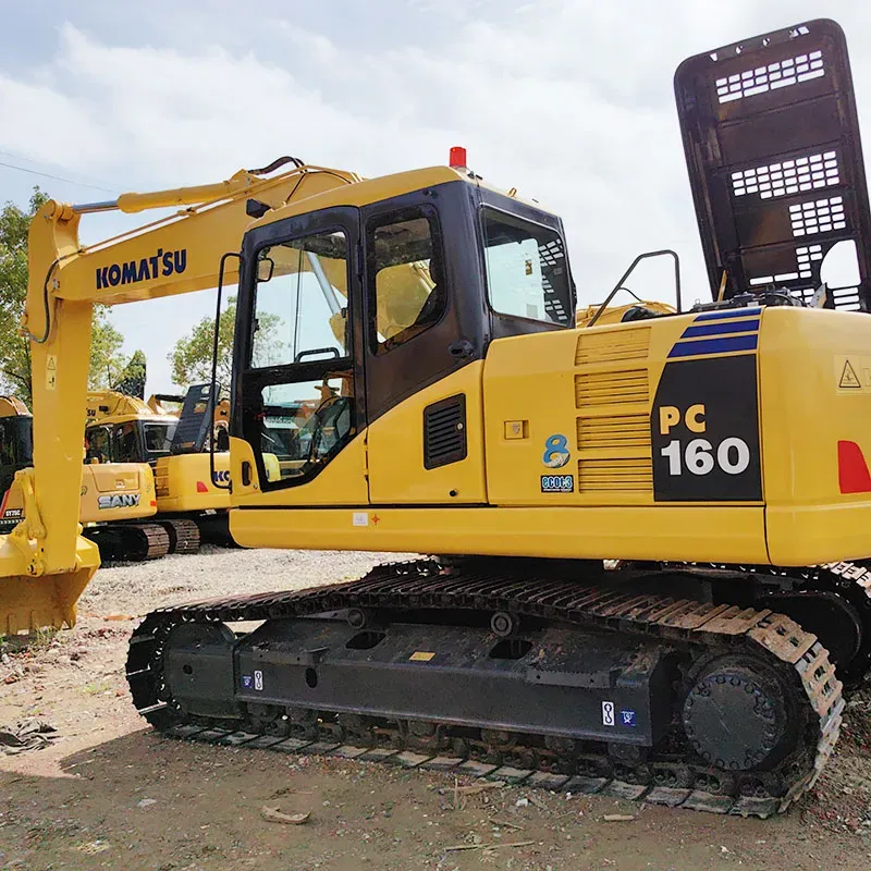 Used Komatsu 160-7 excavator
