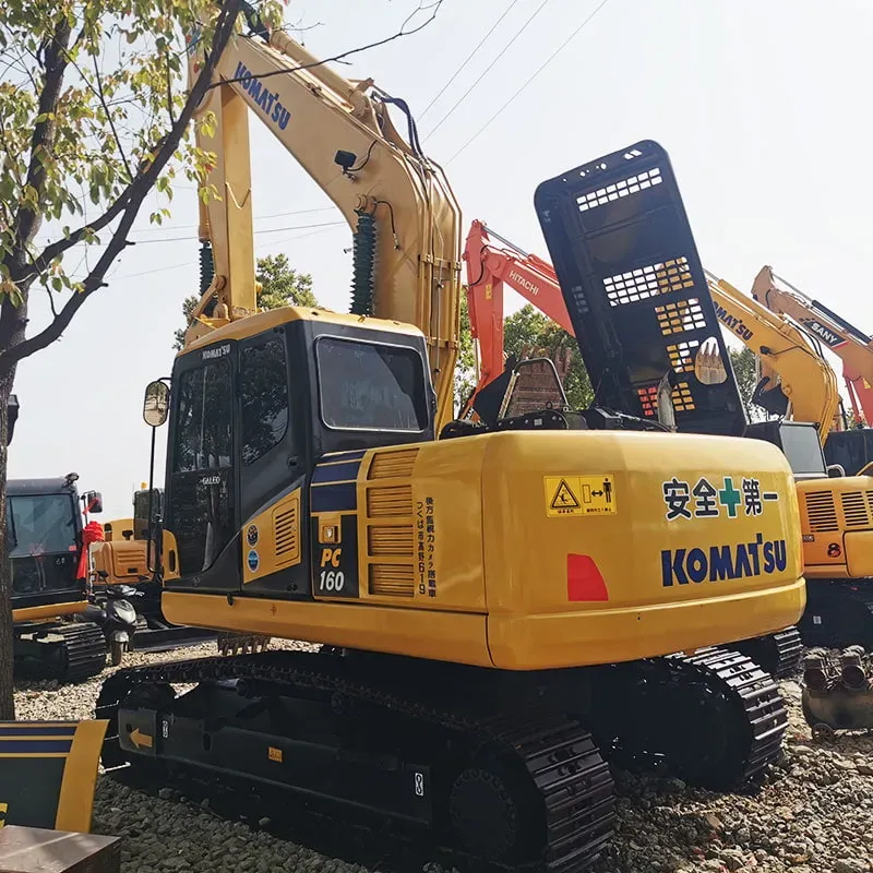 Used Komatsu 160-7 excavator