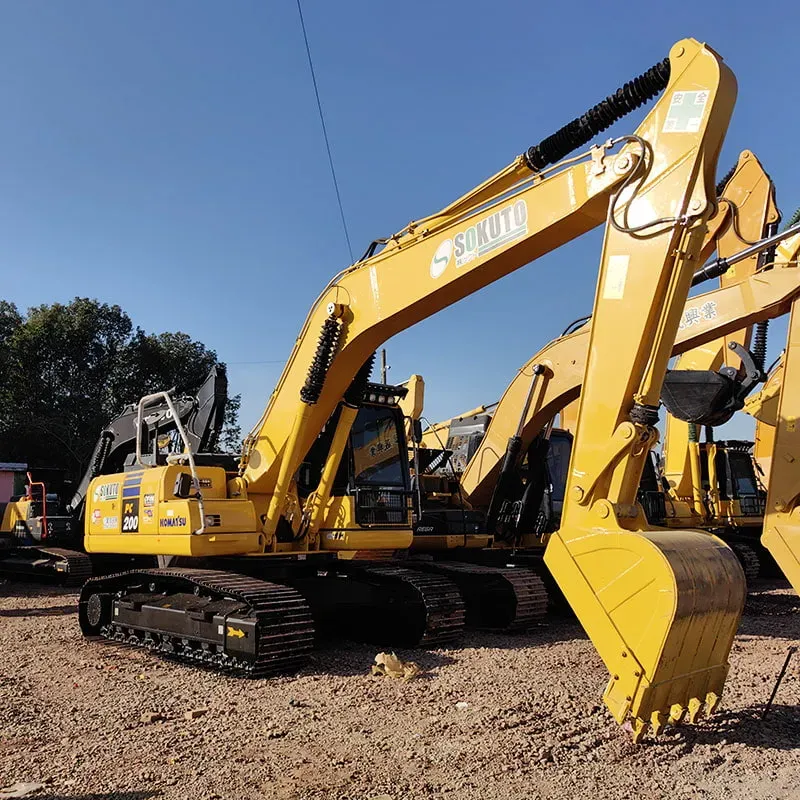 UsedKomatsu 200-8MOExcavator