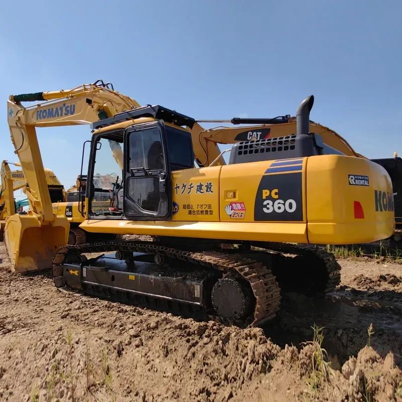 Used Komatsu 360-7 excavator