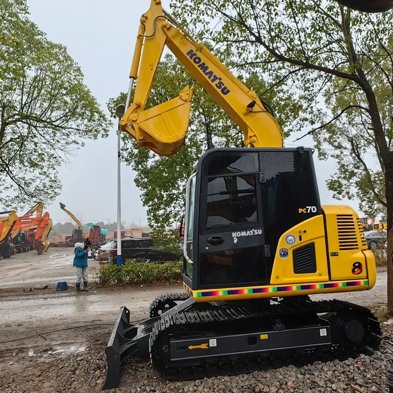 Used Komatsu 70-8 excavator