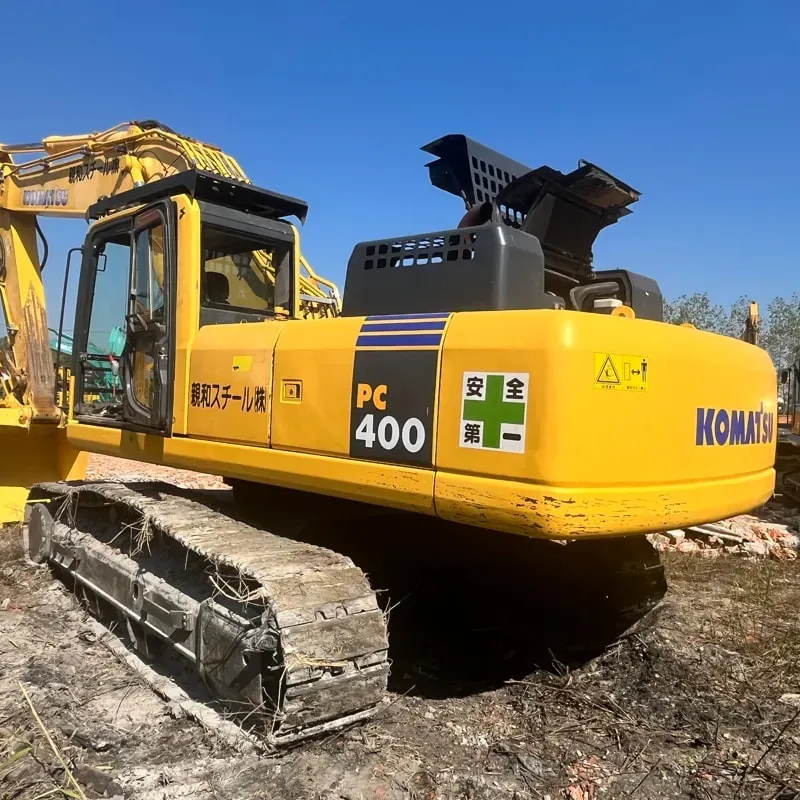 Used Komatsu 400-8R excavator