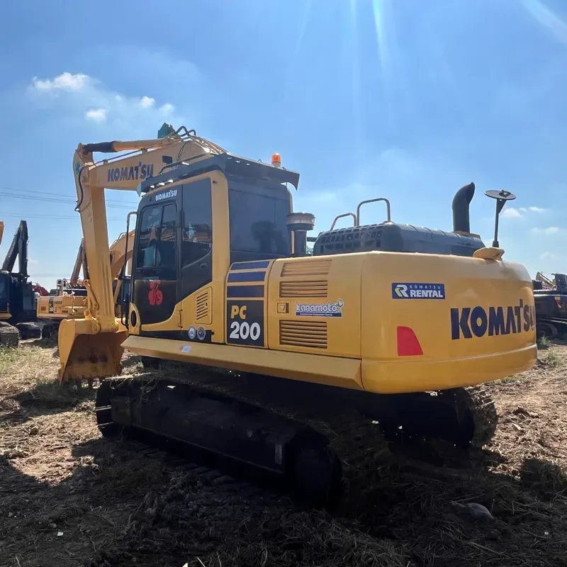 Used Komatsu 200-8 excavator