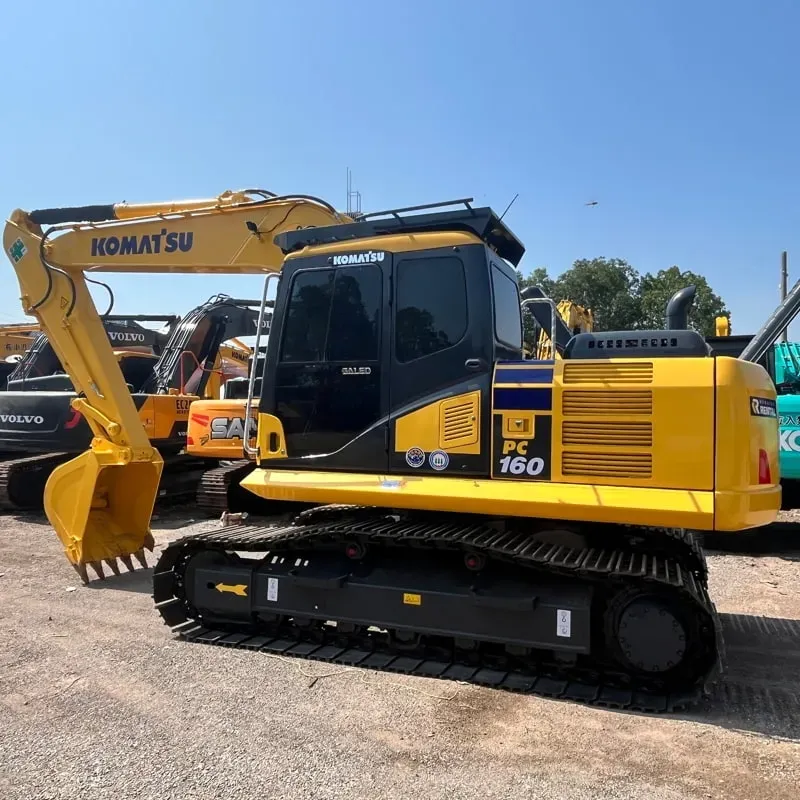 Used Komatsu 160-7 excavator