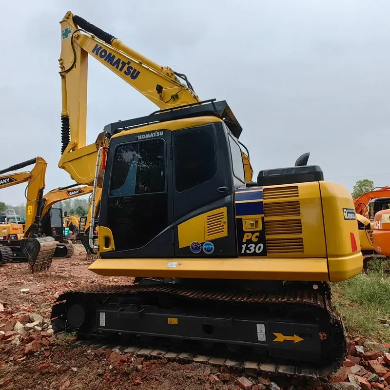 Used Komatsu 130-7 excavator