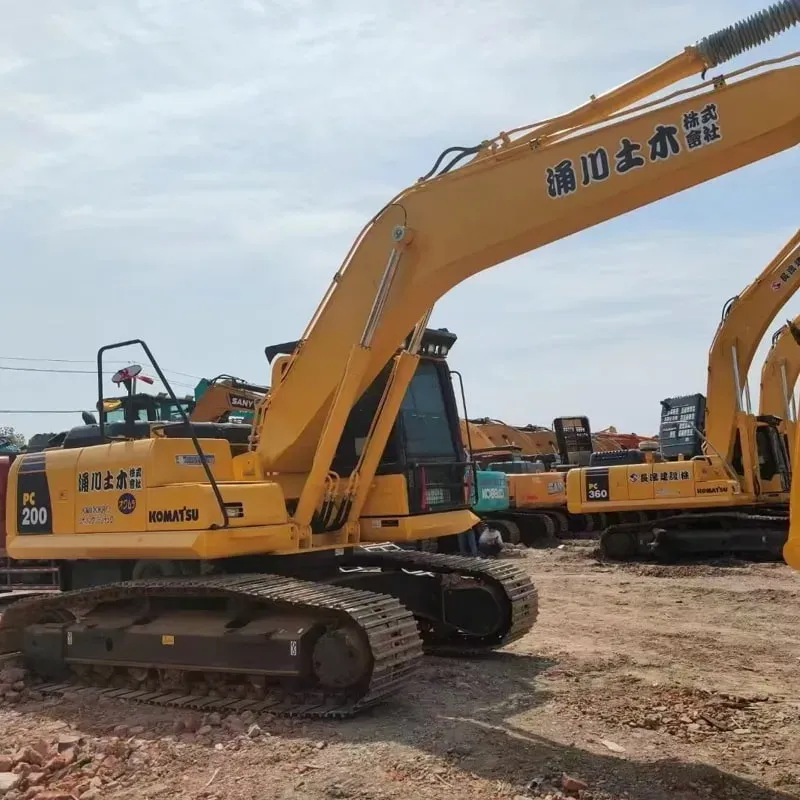 UsedKomatsu 200-8Excavator