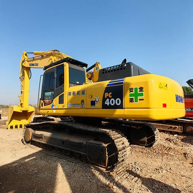 Used Komatsu 400-8 excavator