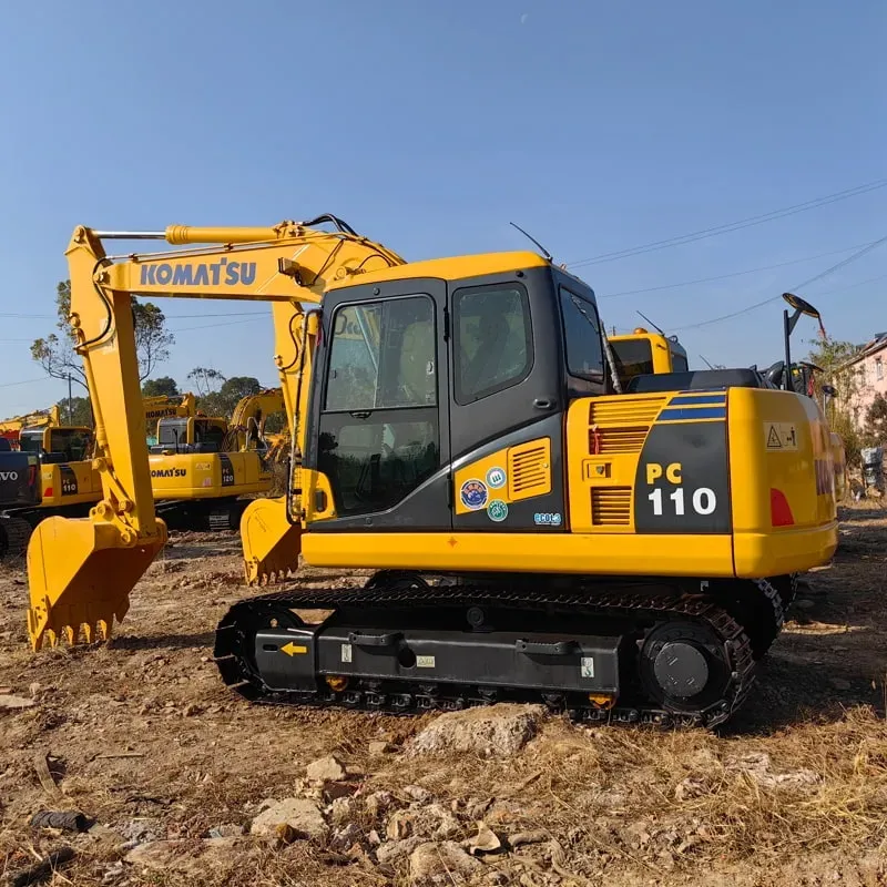 Used Komatsu 110-7 excavator