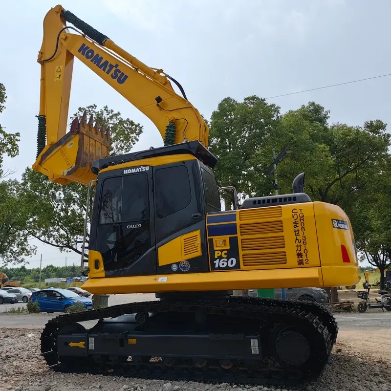 Used Komatsu 160-7 excavator