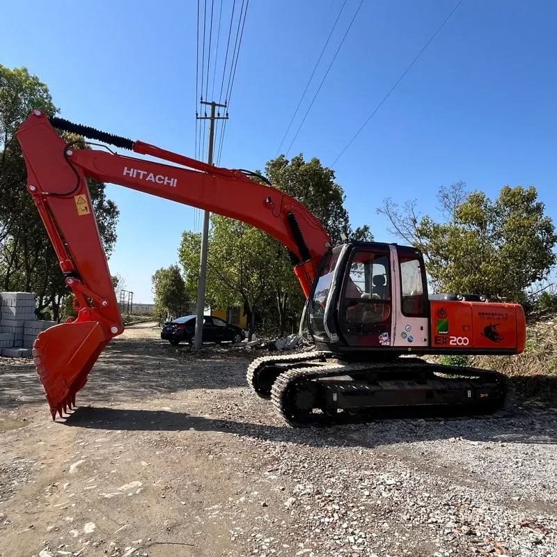 Used Hitachi EX200-5 excavator
