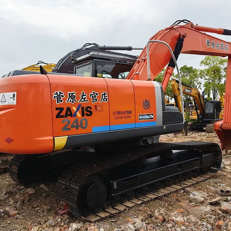 Used Hitachi ZX240-3 excavator