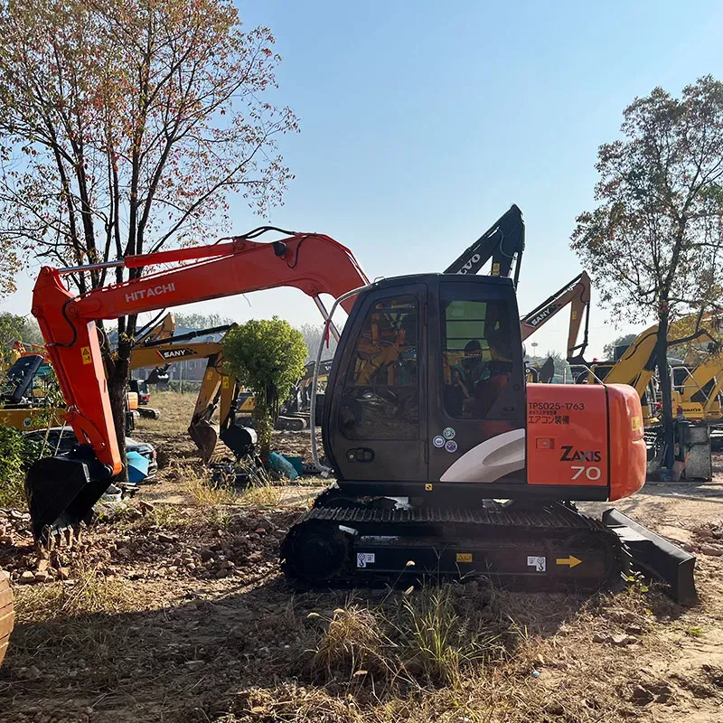 Used Hitachi ZX70 excavator
