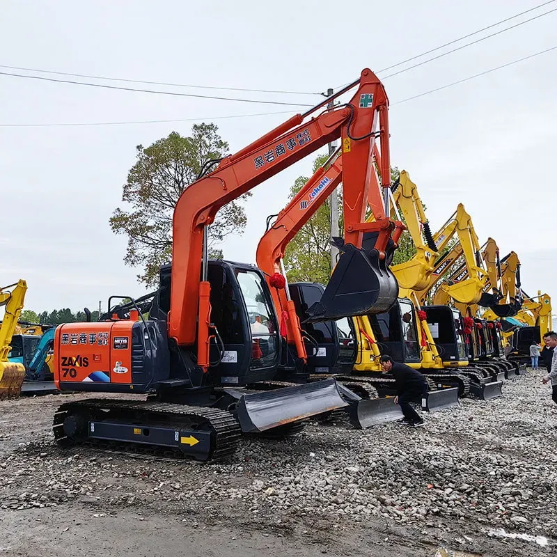Used Hitachi ZX70 excavator