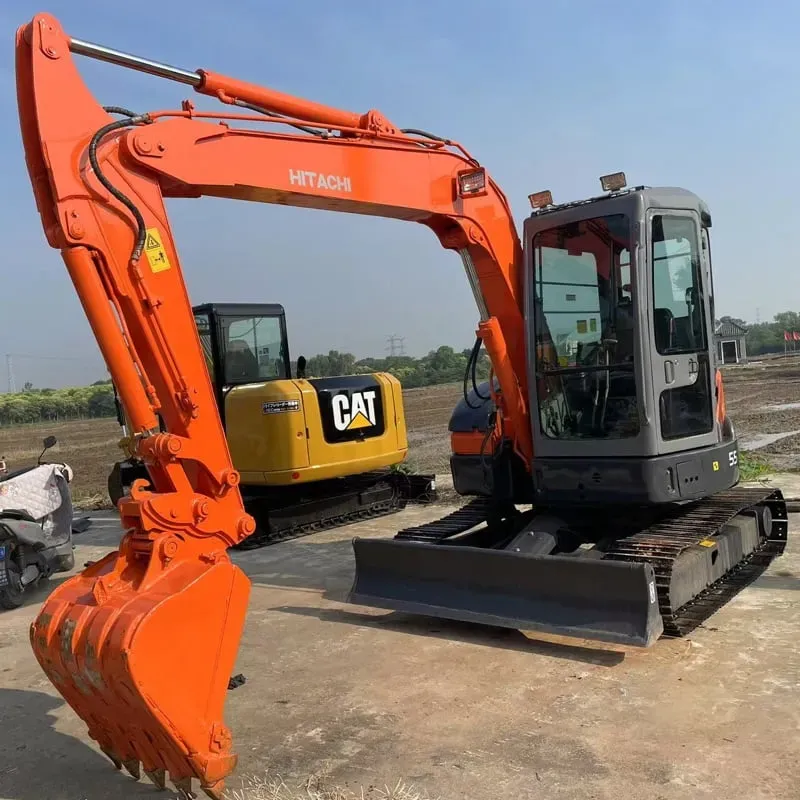 Used Hitachi ZX55 excavator