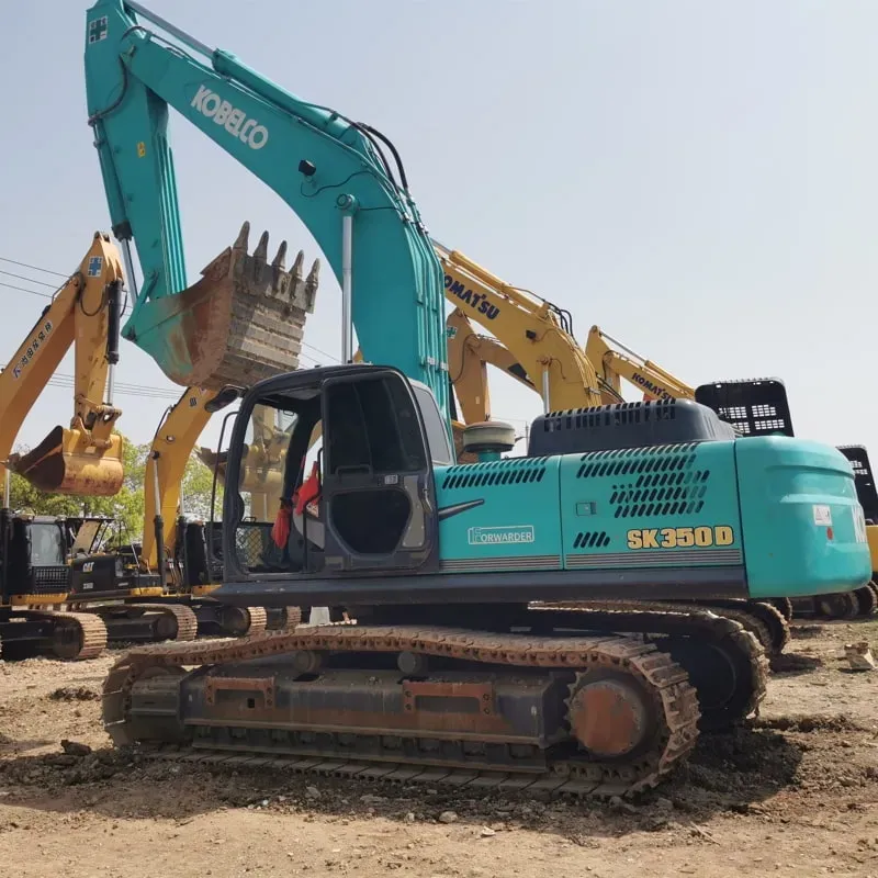 Used Kobelco SK350 excavator